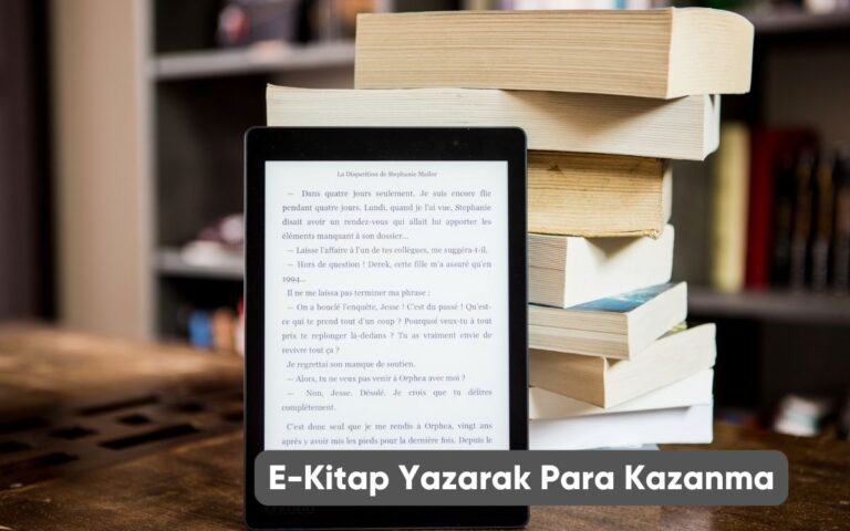 E-Kitap Yazarak Para Kazanma